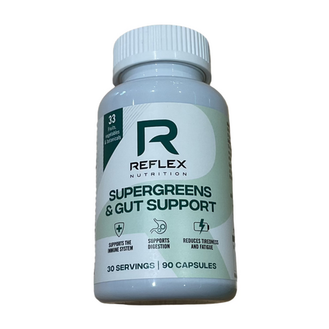 Reflex Nutrition Supergreens and Gut Support 90 capsules