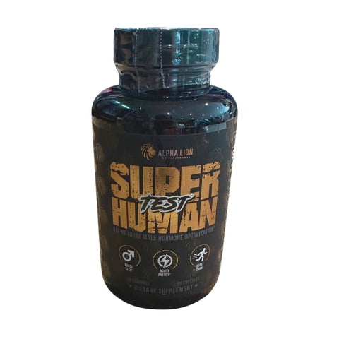 Alpha Lion SuperHuman Test All-Natural Testosterone Booster 90 Capsules